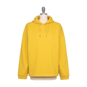 เสื้อฮู้ดสวมหัวแขนยาวทรงหลวมของผู้หญิงสเวตเชิ้ตสีพื้นพิมพ์ลายฤดูใบไม้ร่วงผ้าคอตตอนระบายอากาศได้ดีปรับแต่งได้ - Product Image 4