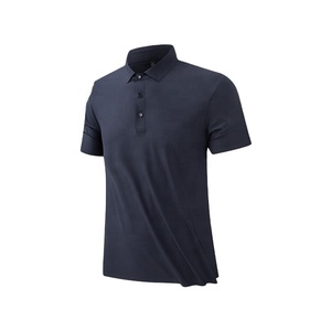 Solid Color <b>Men</b> Polo Shirt For Adult Plus Size <b>Men</b> Polo Shirt Summer Wear Moisture Wicking Polo Shirt pk - Product Image 4