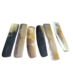Peigne à corne professionnel, meilleure qualité, accessoire de coiffure naturel fait à la main, fournisseur d'exportation en gros, durable - Product Image 6