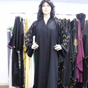 Caftán musulmán tradicional de Dubái 2022 con impresionante diseño marroquí hermoso trabajo manual Abaya Kaftan accesorio - Product Image 1