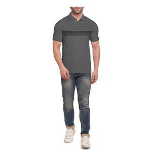 Camiseta ajustada de manga corta para hombre, ropa de verano personalizada, con estampado de diseño personalizado, informal, de moda, de alta calidad - Product Image 5