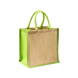 Borsa Shopper Mini Personalizzata Color Juta, Gadget Personalizzati per Uso Promozionale - Product Image 1