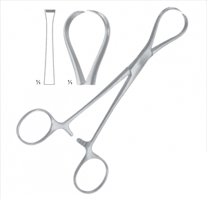 Pince chirurgicale Mikulicz pince homéostatique 1x2 dents pince chirurgicale pince homéostatique personnalisée - Product Image 5