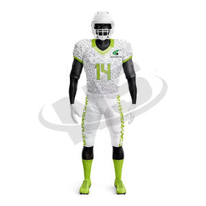 Uniforme de fútbol americano de alta calidad Diseño personalizado Control de humedad Tela elegante Secado rápido Hombres Camiseta de fútbol americano - Product Image 2