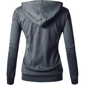 Sweat-shirts à capuche zippés, sweats-shirts oversize, tenues scolaires d'automne, vestes décontractées, vêtements d'hiver - Product Image 3