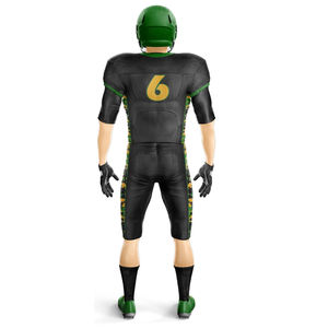 Alta calidad, diseño personalizado, patrón de impresión por sublimación, nombre del equipo, Spandex transpirable, poliéster, ropa de fútbol americano para adultos - Product Image 3