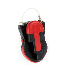 Khóa Cáp sắt 3 chữ số 3 trong 1 với lớp phủ PVC IP66 hỗ trợ thép không thấm nước cho hành lý và máy tính xách tay an ninh du lịch - Product Image 1