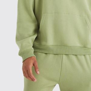 ชุดวอร์มเทรนนิ่งผู้ชายคุณภาพสูง ดีไซน์ทันสมัย ทรงปกติ เหมาะสำหรับฤดูหนาว สวมใส่สบาย มีฮู้ด ผ้าฟลีซ ระบายอากาศได้ดี สไตล์สตรีทแวร์ รับผลิตแบบ OEM - Product Image 6