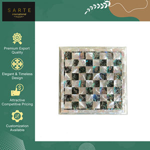 Juego de Ajedrez de Mármol de Primera Calidad, Decorativo para Interiores, de Lujo, con Logotipo Personalizado, Hecho a Mano, Económico - Product Image 4