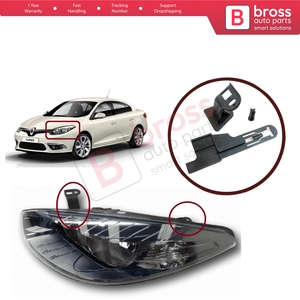 Soporte de Reparación para Faro Delantero BHL16, Juego de Soportes de Montaje, Lado Izquierdo, para Fluence L3 L30 2009-2020 260607771R - Product Image 5