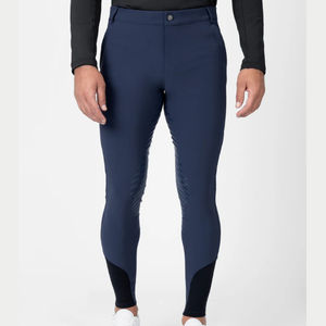 Pantalons d'équitation pour hommes professionnels, coupe ajustée, respirants, extensibles, pour l'entraînement quotidien et les spectacles - Product Image 1