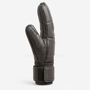 Gants de gardien de but sportifs en cuir, légers, ajustables, durables, confortables, respirants, parfaits pour l'entraînement au football en extérieur - Product Image 3