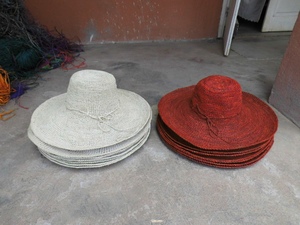 Madagascar Của Phụ Nữ Dệt Crochet Raffia Mũ Rơm Mềm Lớn Phẳng Brim Vừa Và Nhỏ Brim Visor Bob <span class=keywords><strong>Hat</strong></span> Cho Du Lịch Bình Thường - Product Image 6