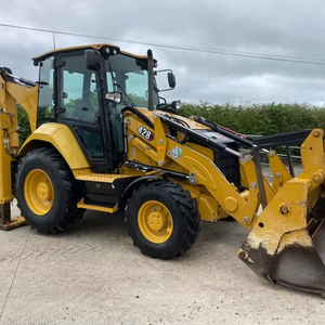 2022 CAT 428 chargeuse-pelleteuse d'occasion de bonne qualité CAT 420F moteur d'origine peinture originale sous licence EPA - Product Image 1