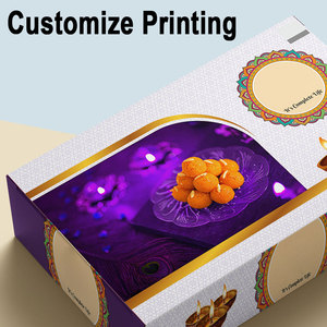Venta al por mayor caja de regalo de pastel de caramelo diseño único corte láser combinado caja de dulces impreso personalizado al por mayor caja de dulces - Product Image 2
