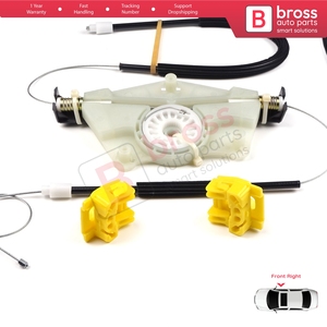 Kit de Reparación de Elevalunas BWR52, Puerta Delantera Derecha para Golf MK4 Jetta Bora A4 1J 4/5 Puertas 1JM898462 - Product Image 5