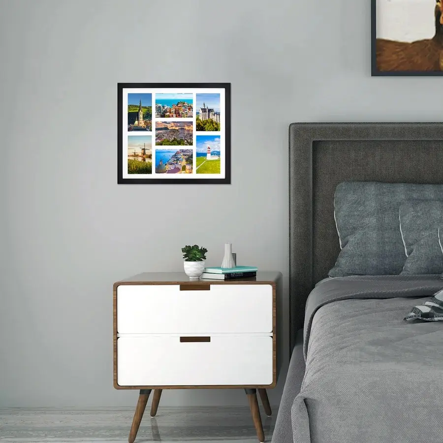 Marco de fotos de madera hecho a mano para decoración del hogar y regalo que puedes comprar en S R EXPORTS