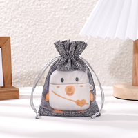 Pochettes Cadeaux en Lin avec Cordon de Serrage pour Bijoux, Mariages, Noël, Cosmétiques, Snacks, Faveurs de Fête, Rangement Écologique – Approvisionnement Direct Usine