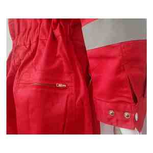 Breathable High Visibility <b>Reflective</b> Waterproof Windproof Polyester Zipper Work Safety Suit Custom Logo Service Plus Size - Product Image 4