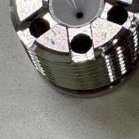 Guide de fil diamanté EDM M113 ID 0,4 mm, consommables pour découpe au fil EDM, guide de fil diamanté pour machine WEDM Mitsubishi, pièces de rechange