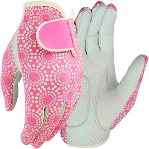 ถุงมือกอล์ฟหนังแกะสำหรับผู้หญิงถุงมือกอล์ฟพิมพ์ซับลิเมชันสำหรับเล่นกีฬาโลโก้ได้ตามต้องการ - Product Image 5