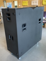 Subwoofer professionnel haut de gamme JBL GS28 de 18 pouces en néodyme avec poulie en bois, à haut rendement, pour utilisation mobile double