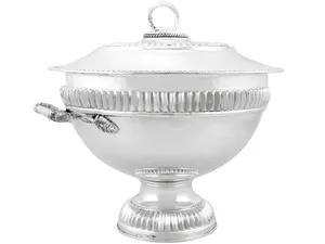 Casserole en acier inoxydable pour servir le riz et le curry |   Conception classique isolée, durable, écologique, antiadhésive pour tous les types de cuisinières - Product Image 4