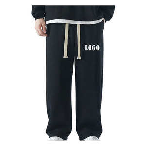 Pantalon de survêtement ample en polaire imperméable pour hommes, logo personnalisé, écologique, extensible, décontracté, pantalon de travail, meilleur prix - Product Image 6