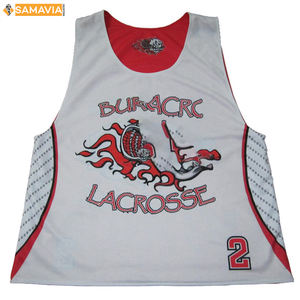 SAMAVIA Unisex personalizado Lacrosse uniforme Reversible sublimación impreso Jerseys verano ropa deportiva equipo uniforme conjunto - Product Image 3