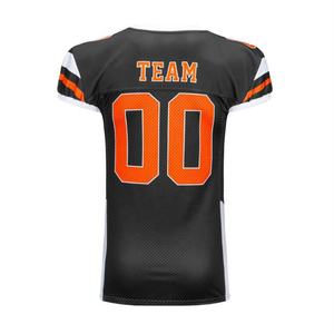 เสื้อฟุตบอลแขนสั้นปักลายผ้าโพลีเอสเตอร์ออกแบบได้ตามต้องการหมายเลขทีมและโลโก้ตามต้องการ - Product Image 2