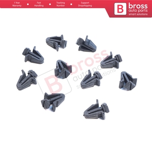 BCF464 10 Pièces Clip de Fixation de Grille de Pare-chocs Avant Gris Foncé pour Sentra Altima Maxima Xterra D21 WD21 62318-01WOO - Product Image 4
