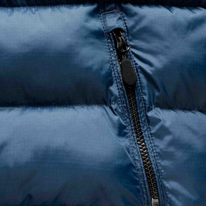 Chaqueta Bomber de burbuja de invierno personalizada para hombre, último diseño de moda con cuello levantado, acolchado cálido, transpirable, comodidad, venta al por mayor - Product Image 6