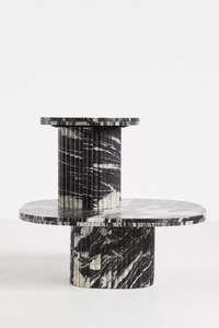 Modern Marble Coffee <b>Table</b> for Home Bedroom Guest Room Living Room <b>Garden</b> Restaurant & <b>Bar</b> for Retirement Diwali & Ramadan - Product Image 5