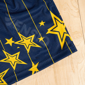 Breathable High Quality Custom 220 Grams 100% Polyester Basketball Double <b>Layered</b> Mesh Shorts Summer Men - Product Image 4