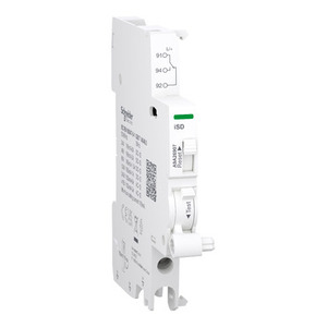 Contatto Ausiliario Schneider Electric A9A26907 Acti9 1 C/O da 100mA a 6A 24VAC 415VAC 24VDC 130VDC Montaggio Inferiore - Product Image 1