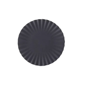 Placa de cargador de Metal de hierro negro de nuevo diseño de venta fresca para decoración hogar Cocina en diseño moderno - Product Image 1
