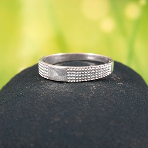 Bague de fiançailles classique en argent sterling 925 pour femme, bouclier d'amour, pour fête, sans nickel et sans plomb - Product Image 3