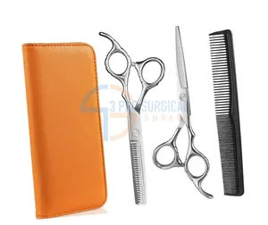 3 PRO Hair Scissors Hair Cutting Scissors Salon Scissors Barber Shears Professional 7 0 Inch Japan Japanese Edge HRC