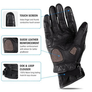 Nouveauté, gants de course à moto respirants à séchage rapide, compatibles avec les écrans tactiles, pour le sport à moto - Product Image 3