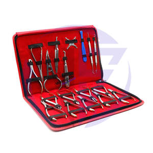 Kit pinza dentale da 19 pezzi | Design più recente 2026 strumenti ortodontici in acciaio inossidabile di qualità tedesca per la pratica dello strumento dentista - Product Image 2