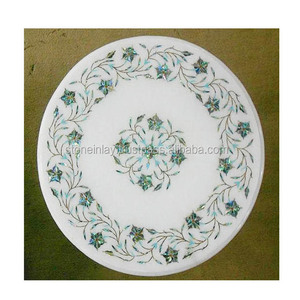 Natural Shinning And Designing <b>Marble</b> Inlaid <b>Table</b> <b>Top</b> Handmade Polished Pietra Dura <b>Marble</b> Inlaid <b>Table</b> <b>Tops</b> - Product Image 1