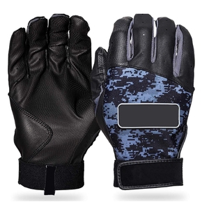 Fabricants professionnels de gants de frappe de baseball de haute qualité en couleur unie, nouveau style, gants de frappe de baseball confortables - Product Image 6