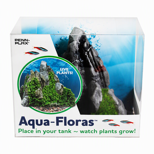 Penn <span class=keywords><strong>Plax</strong></span> Aqua Floras Yaşayan Reçine Dekorasyonu, Gömülü Glosso Bitki Paketleriyle - Product Image 1