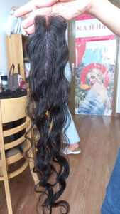 Vente en gros 20-40 pouces vierge Remy lâche vague profonde Transparent cambodgien cheveux humains Machine Double trame HD pour Extensions - Product Image 5