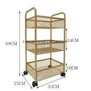 Durable Metal <b>Kitchen</b> Racks with Reinforced <b>Shelves</b> <b>for</b> Safely Storing Fragile Items Like glassware and Ceramics - Product Image 2