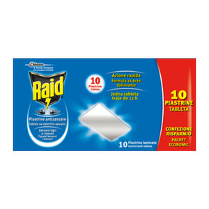 RAID PIASTRINE RICAMBIO PZ.10 - Product Image 1