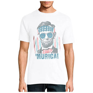 Camiseta de algodón para hombre, Camisetas estampadas de calidad personalizadas, de marca - Product Image 4