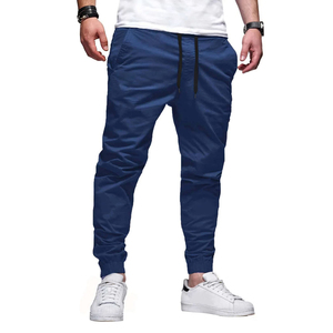 Pantalons de jogging décontractés pour hommes de haute qualité, respirants, coupe slim, streetwear, avec cordon de serrage à la taille, durables et confortables - Product Image 1