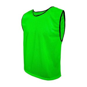 Breathable Lightweight Soccer Training Bibs Custom Logo Mesh Sports <b>Vest</b> Practice Sleeveless Football Jersey - Product Image 3