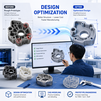 Service d'optimisation de conception de modèles 3D par des experts avec des procédés d'ingénierie FDM, SLA, MJF pour le prototypage rapide